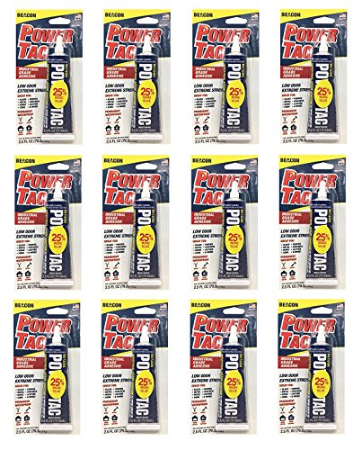 Beacon Power Tac, 2.5-Ounce Tube, 12-Pack