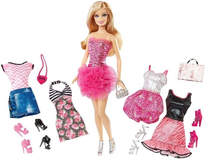 barbie electronic fashion set