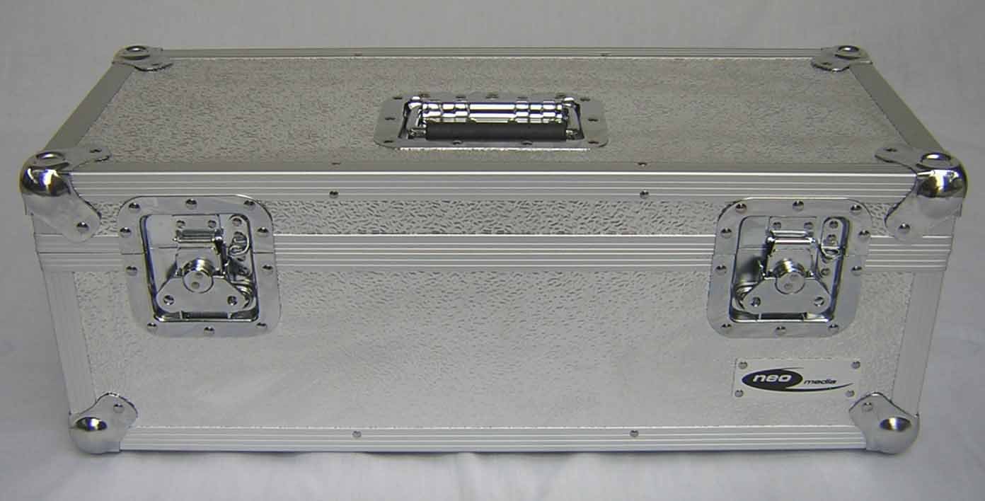 Neo Media 7-Inch 300 LP DJ Storage Box - Silver