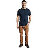 Mens T-Shirt - Shrink Free Soft Fitted Premium Tshirts – 100% Supima Cotton Short Sleeve