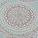 Comfort Spaces Reversible Quilt Set - Vermicelli Stitching Bohemian Design, All Season, Lightweight, Coverlet Bedspread Bedding, Shams, Twin/Twin XL(66