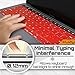 Kuzy Keyboard Cover with Touch Bar for 13 and 15 inch 2019 2018 2017 2016 A2159, A1989, A1990, A1706, A1707 Silicone Skin Protector, Red