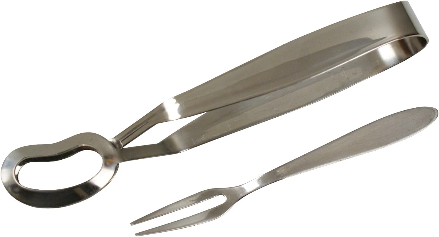 GRÄWE® 2-teiliges Schneckenbesteck aus Edelstahl