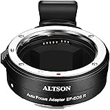 Lens Mount Adapter EF-EOS R Auto-Focus Lens Converter Control Ring for EF/EF-S Lens to Canon EOS R RP R3 R5 R50 R6 R7 R8 R10 
