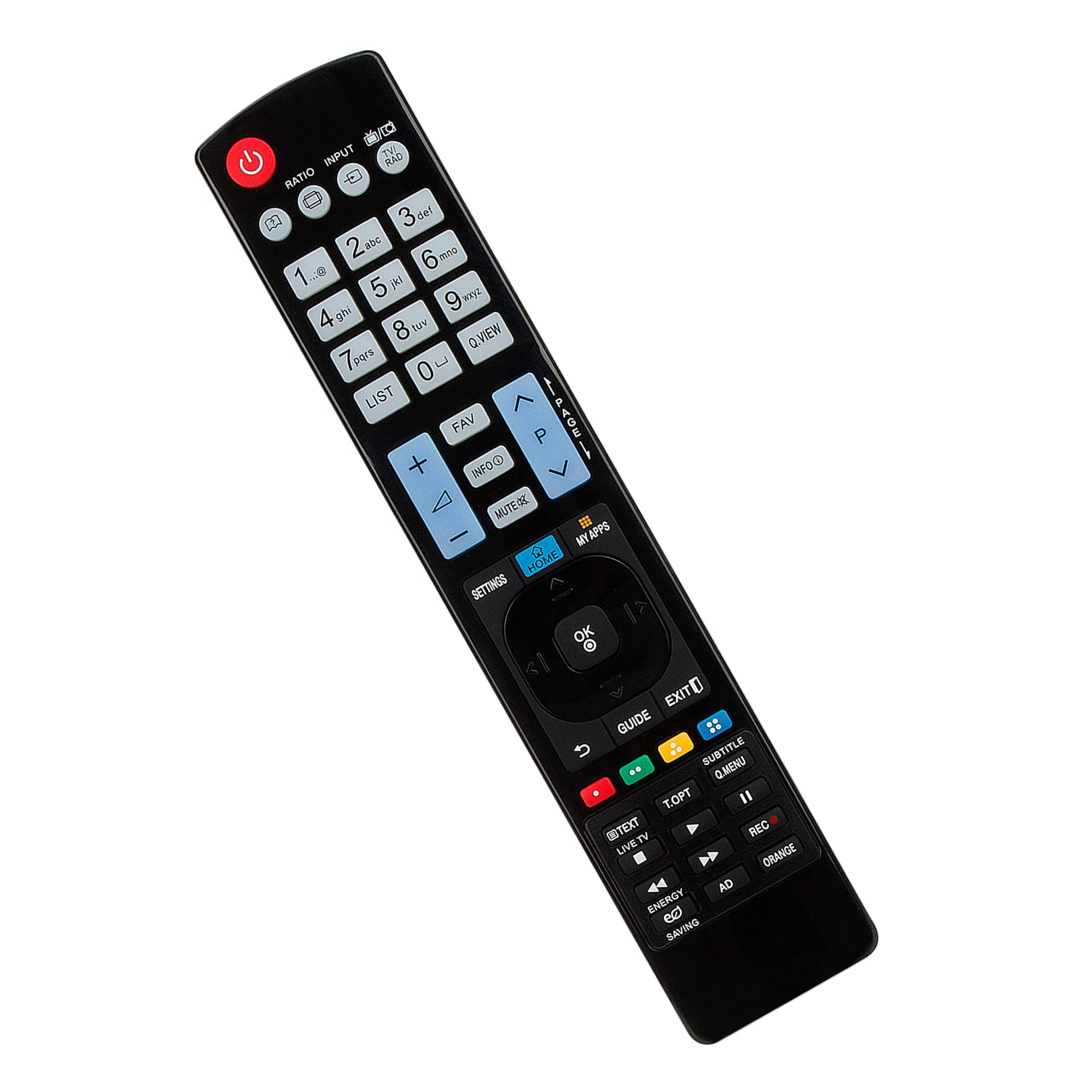 AKB73615305 AKB73615306 Replaced Remote Control - VINABTY Compatible with LG LCD LED TV AKB73615305 remote control 42LM760T-ZB 47LM760S-ZA 55LM760S-ZA 37LS570T-ZA 65LM621T-ZD 32LS570T-ZB
