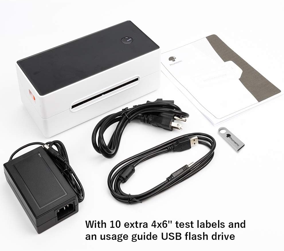 Phomemo Label Printer- 4''×6'' Label Printer- High Speed Printing at 150mm/s PM-246 Thermal Printer, Compatible with UPS WorldShip, , Ebay, Etsy, Shopify, etc : Electronics