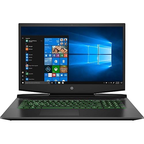 HP Pavilion 17-Inch Gaming Laptop, Intel Core i7-9750H, NVIDIA