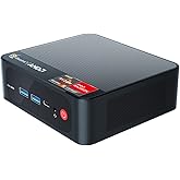 Beelink SER5 Mini PC, AMD Ryzen 5 5500U (6C/12T, up to 4.0GHz), 16GB DDR4 RAM 500GB NVMe SSD Mini Desktop Computer Support 4K