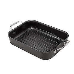 HIC Kitchen Rectangular Wire Roasting Rack, Nonstick