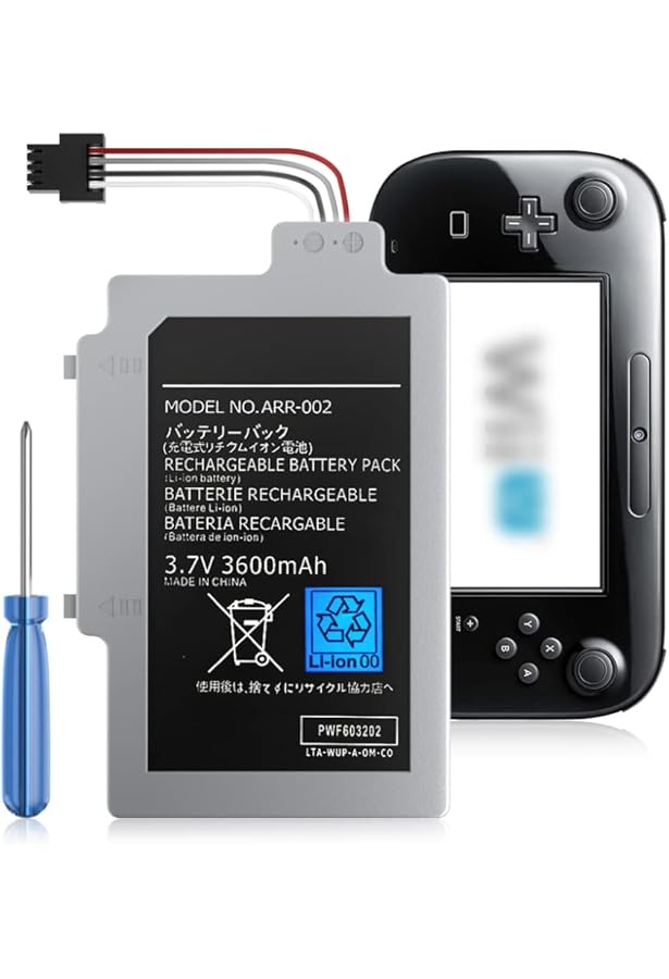 Nintendo Wii U White Gamepad (w/ LCD Touchscreen): Nintendo Wii U