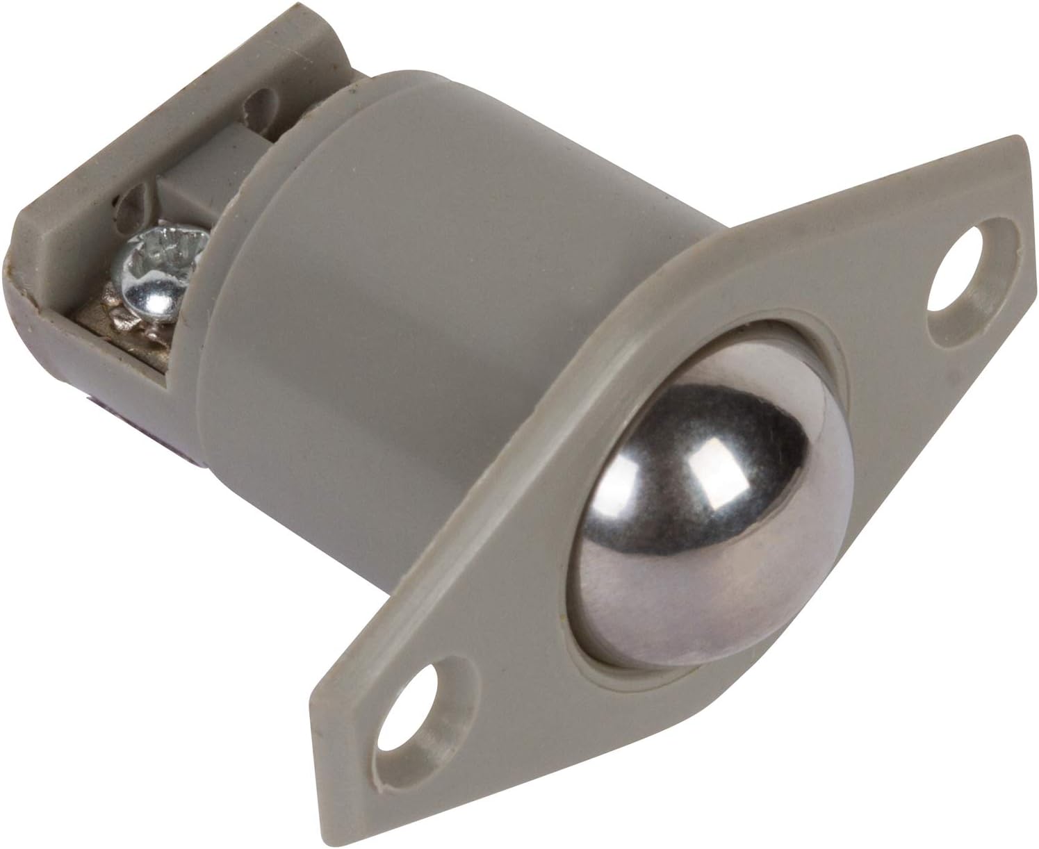Morris Products Roller Ball Door Contact – Make & Break Circuit – 48 Contact Volts, 1.27 Hole Spacing – For Security, Alarm Systems & Opening, Closing Low Voltage Circuits, Switching Applications