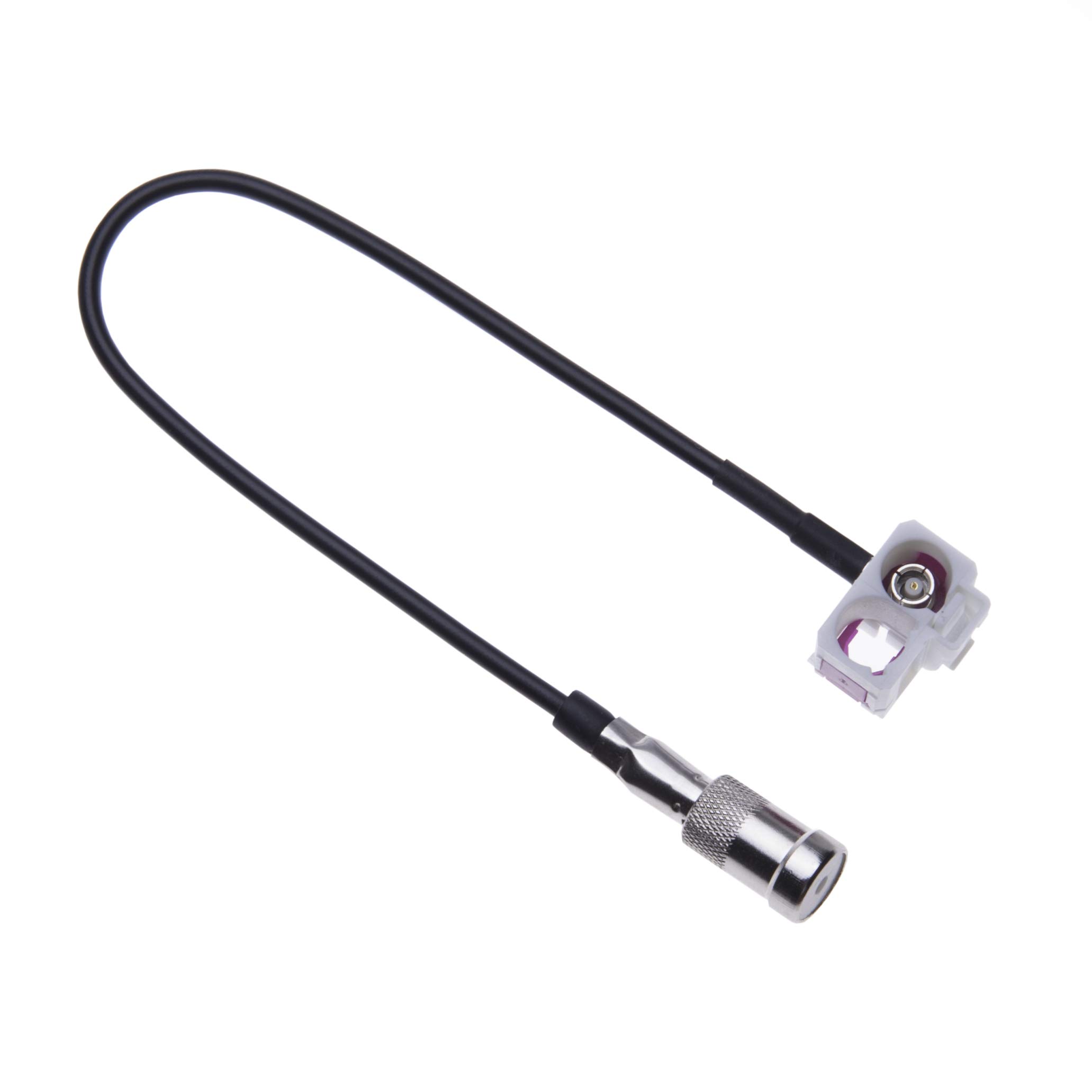 Car Antenna Adapter by Keple | Vehicle Aerial Connector for New Radio Stereo Fakra Terminal in Au di A3 / A4 / A6 / S3 / S4 / S6 / RS3 / RS4 / RS6 / Allroad Car Models | Fakra to ISO Adaptor