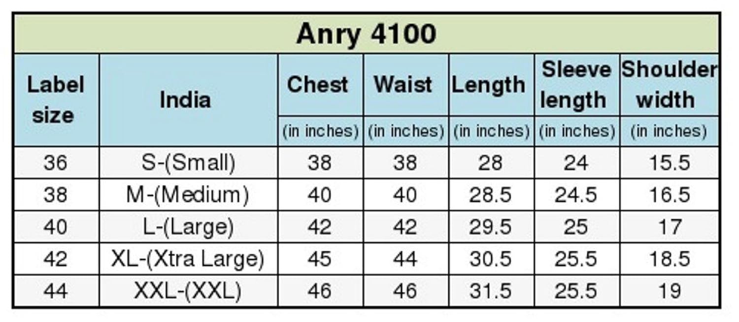 anry men's cotton casual shirt