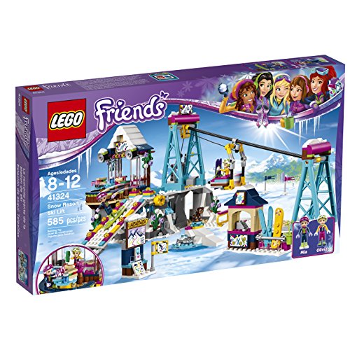 LEGO Friends Snow Resort Ski Lift 41324 Building Kit (585 Pi