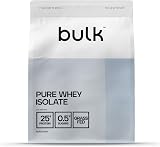 Bulk Pure Whey Isolate 90 White Chocolate 25g Protein Ultra-Filtered 500g