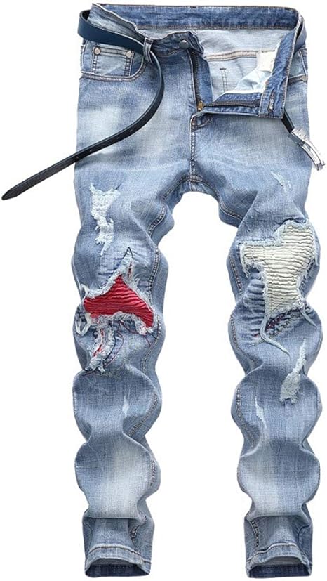 biker jeans with roses