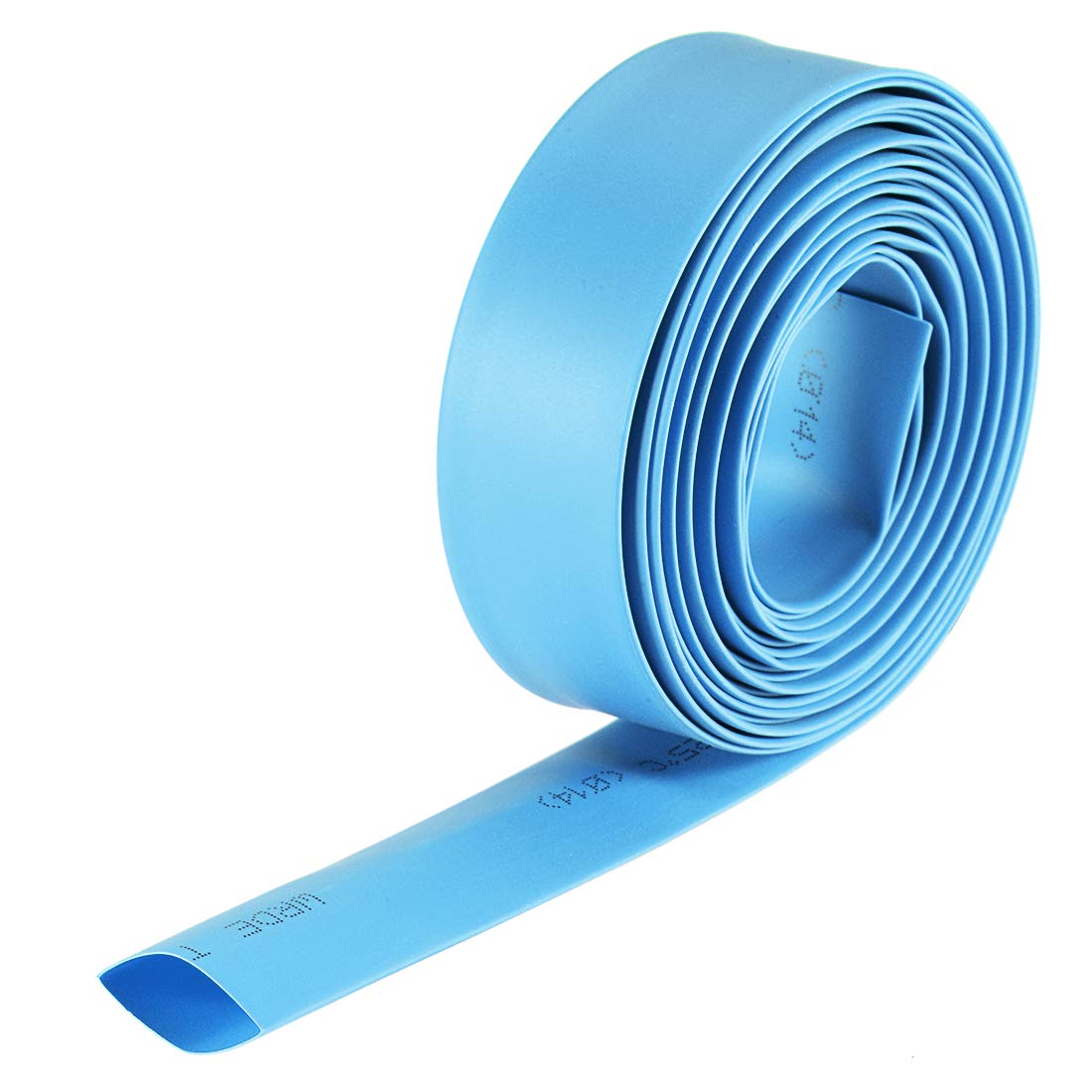 sourcing map Heat Shrink Tubing, 14mm Dia 2:1 rate Shrinkable Tube Cable Sleeve 10ft - Blue