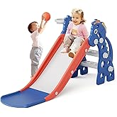 67i Toddler Slide Indoor Slide for Toddlers Age 1-3 Slide for Kids Slide Toddler Kids Indoor Outdoor Slide Baby Slide Plastic