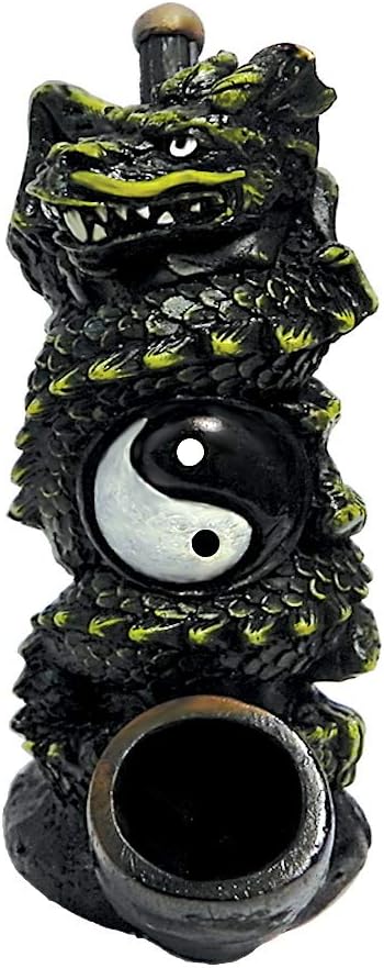 Handmade Tobacco Pipe Art Collectible Smoke Functional"Dragon" Collection