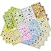 Sinceroduct Stickers Assortment Set Collection for Kids, Total 1800 PCS for Craft Scrap-Booking, Great Present Idea for Children, Including Animals, Hearts, Balls, Birds,and More