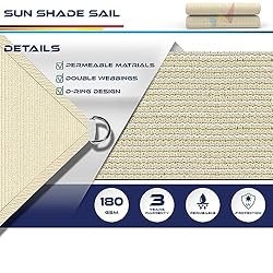 Windscreen4less 16' x 20' Sun Shade Sail Rectangle
