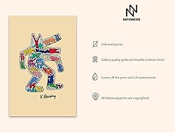 Nationcog Barking Dog, Wall Art, Exhibition