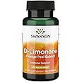 Swanson D-Limonene Cold-Pressed Orange Peel Extract 250 Milligrams 60 Sgels