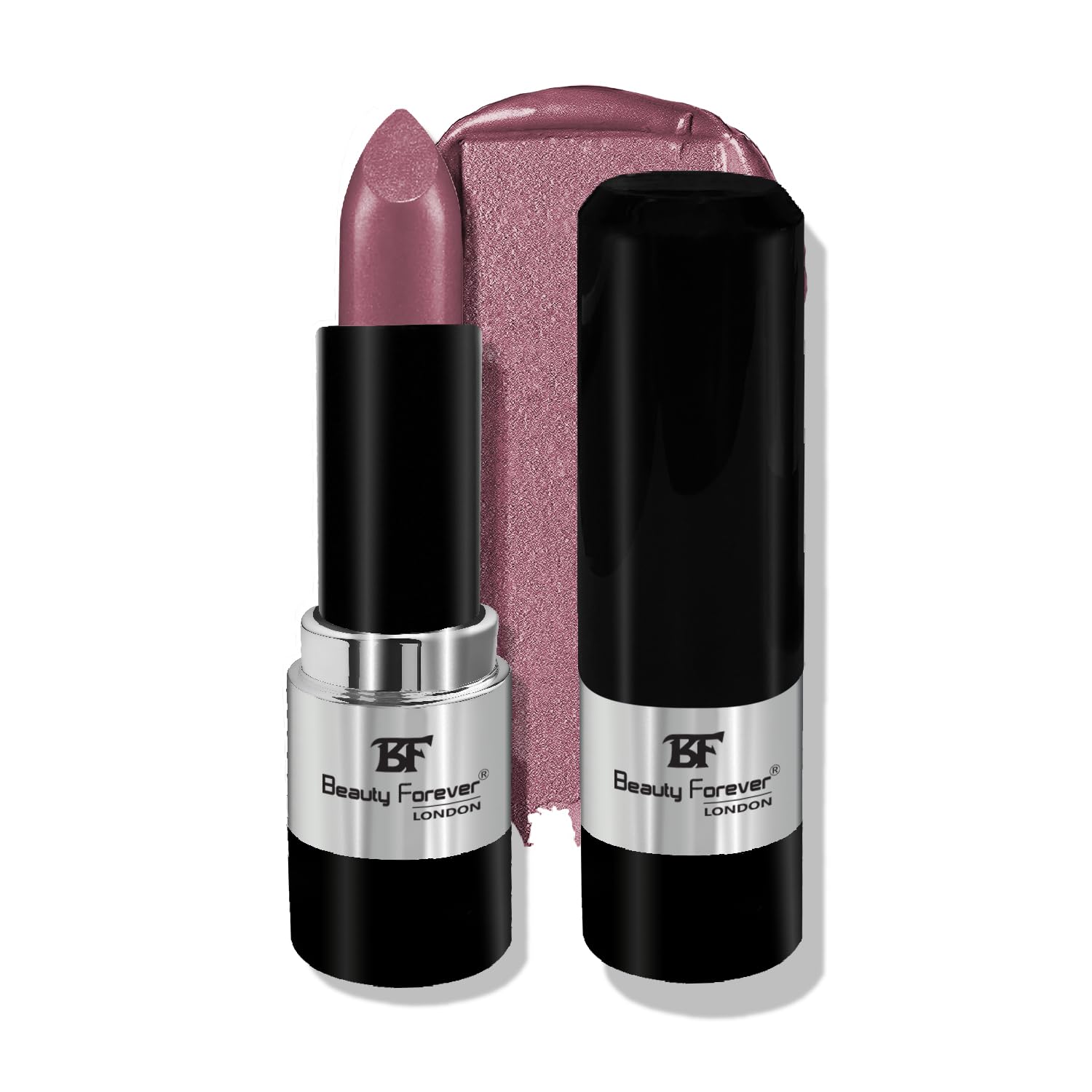Beauty Forever Colour Fabulous Metallic Shine Lipstick, Glittery & Satin Touch, Available in 14 Shades, 3gms (202 Pink Fever)