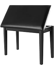 Banc De Piano Roland RPB-500RW - Bois De Rose, Rangement Partitions, Réglable