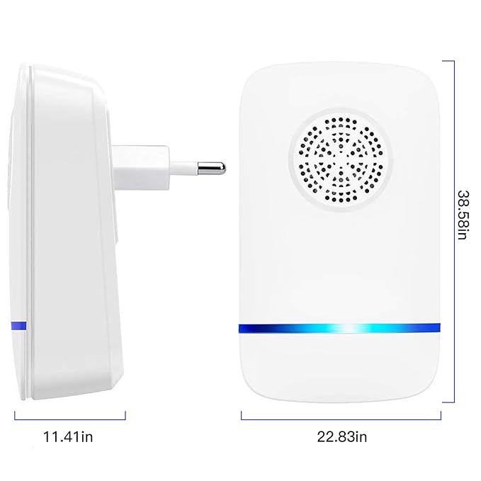 Repelente Ultrasónico de Plagas, Control de Plagas para Interiores ...