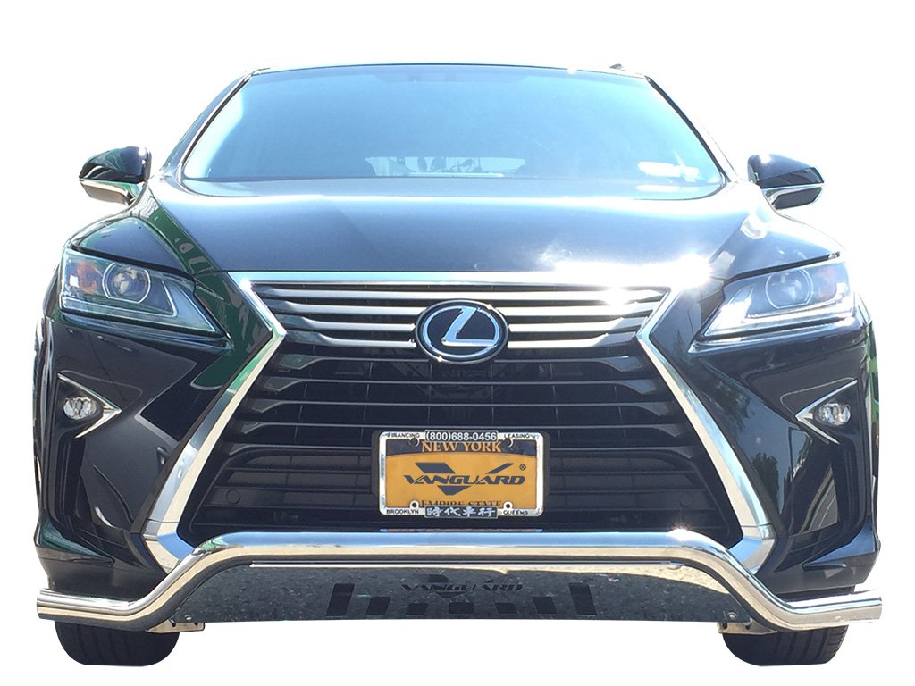 Amazon.com: Vanguard VGUBG-1262SS 2016-2017 Lexus RX350 RX450H Except  F-sport Front Lower Design Bull Bar With Skid Plate S/S: Automotive