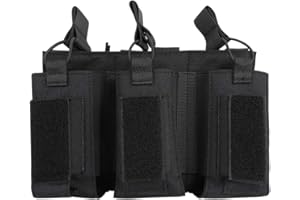 EXCELLENT ELITE SPANKER Open-Top Single/Double/Triple Molle Mag Pouch for M4 M14 M16 AK AR Elastic Rifle Magazines for Pistol Mag Pouch
