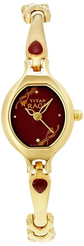 Raga Analog Red Dial Womens Watch-NK2387YM07