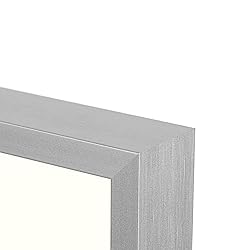 Frametory, 5x7 Aluminum Frames with Ivory Mats for