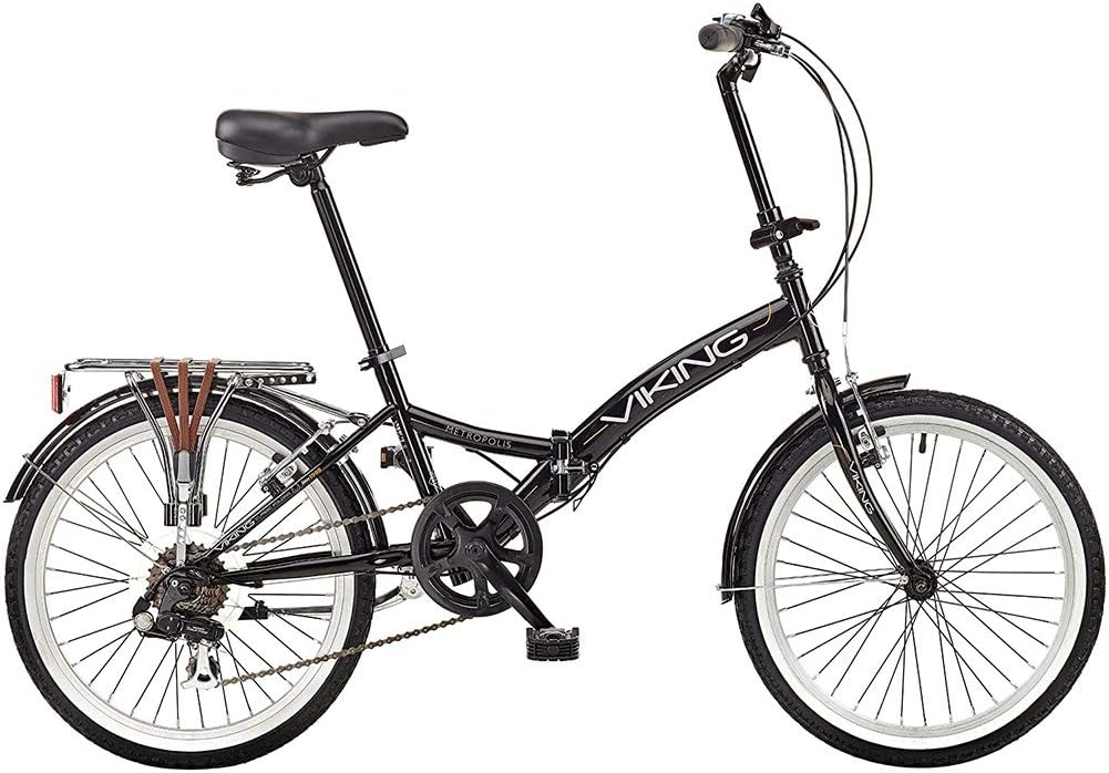 cross commuter light alloy 20 inch folding bike