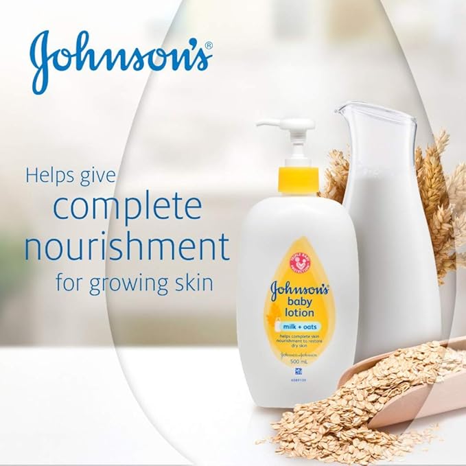 johnson baby lotion milk and oats