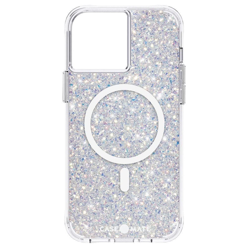Case-Mate iPhone 14 Pro Max Case - Twinkle Diamond [10FT Drop Protection] [Compatible with MagSafe] Magnetic Cover with Cute Bling Sparkle for iPhone 14 Pro Max 6.7", Anti-Scratch, Shockproof, Slim