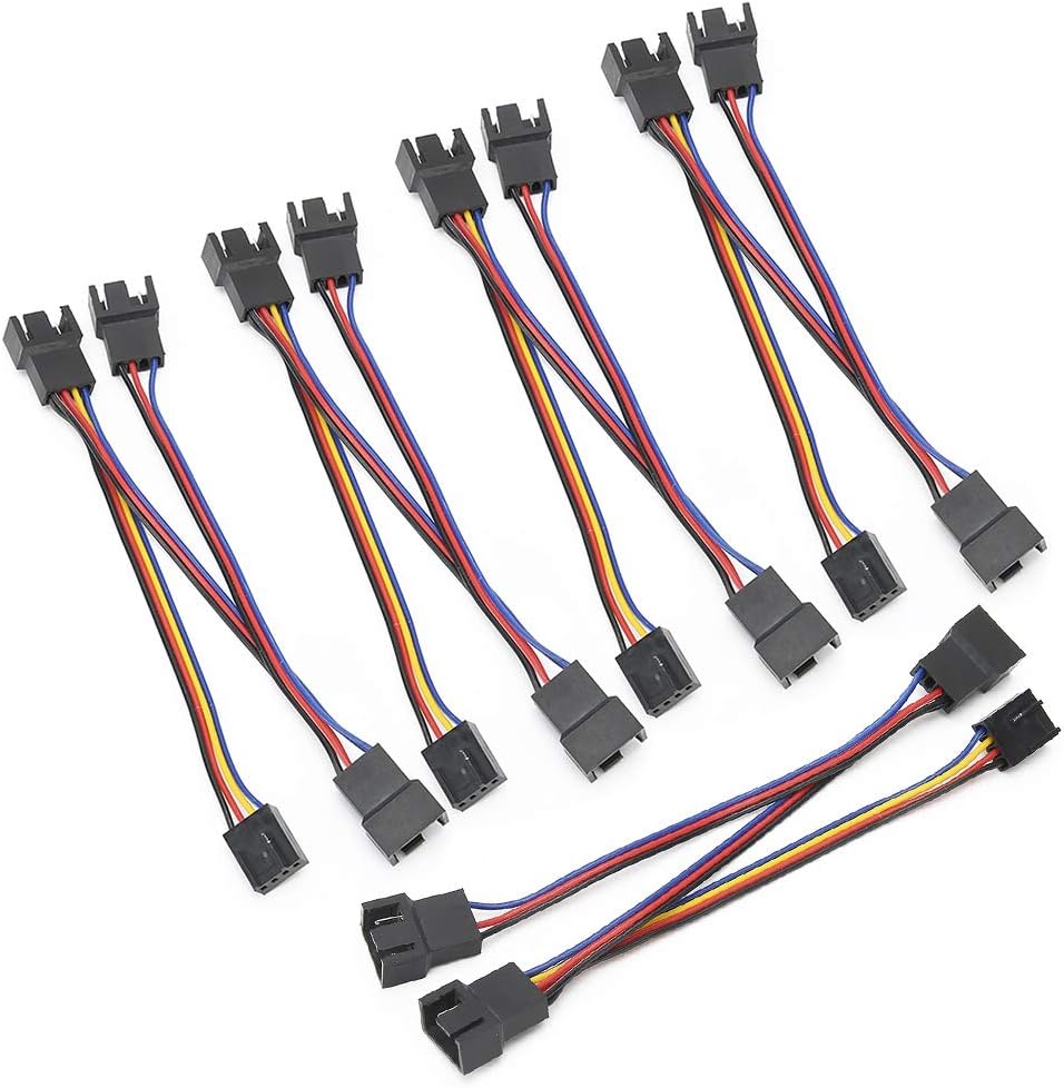 fasient Câble d'extension de Ventilateur, câble de Ventilateur Durable