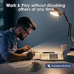 SANWA 2.4G Wireless Ergonomic Trackball