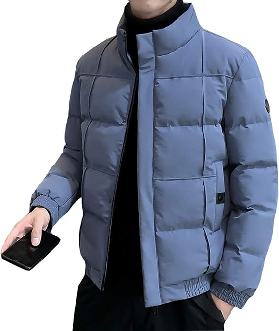 Amazon メンズ コート ショート ジャケット フード付き 中綿 カジュアルジャケット 防風 防寒 アウター 暖かい 冬服 コート ジャケット 通販