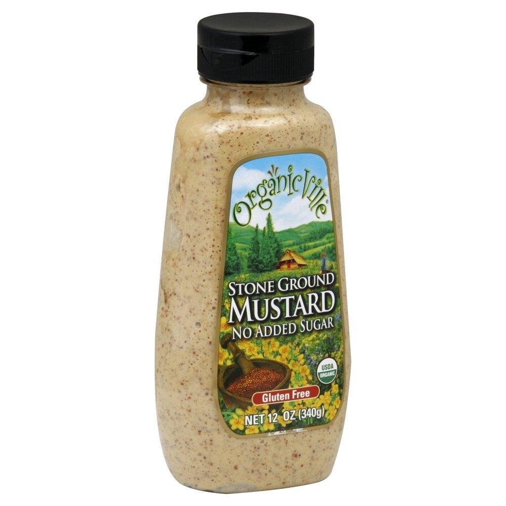 Stone Ground Organic Mustard 12 Ounces (Case of 12