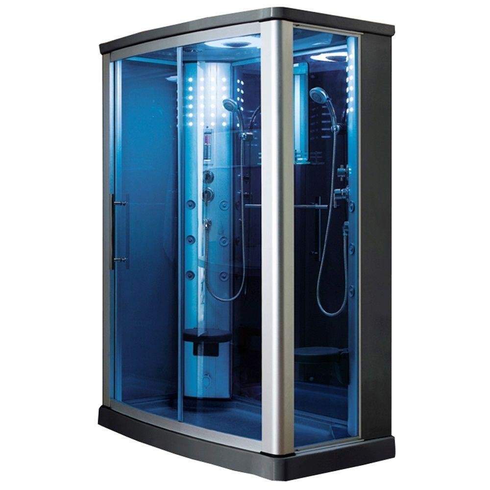 Best Two-Person Steam Shower with Jetted Bathtub