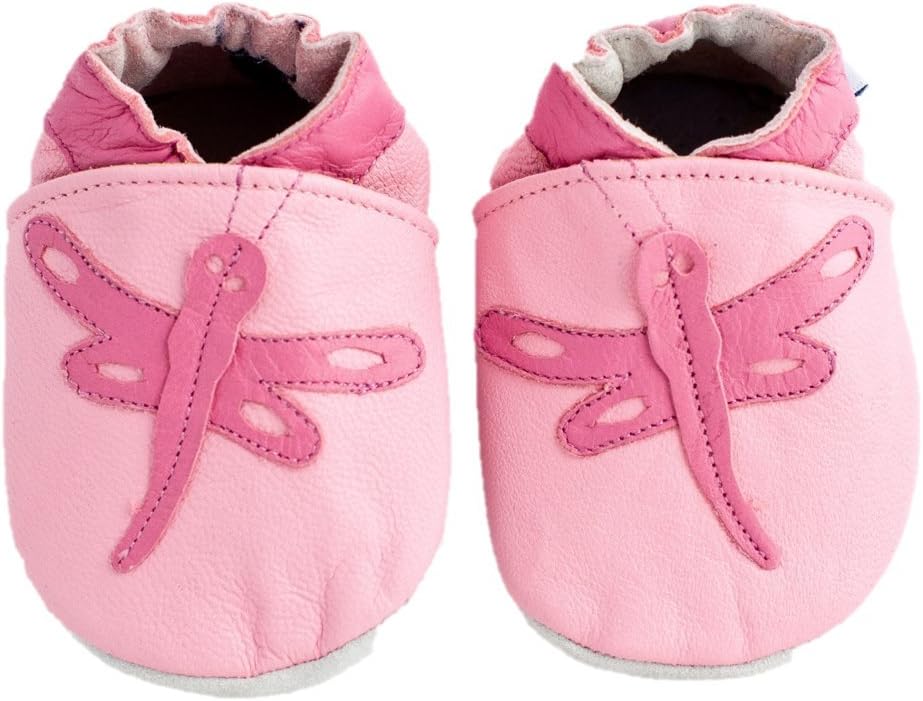 Soft Leather Baby Shoes Dragonfly