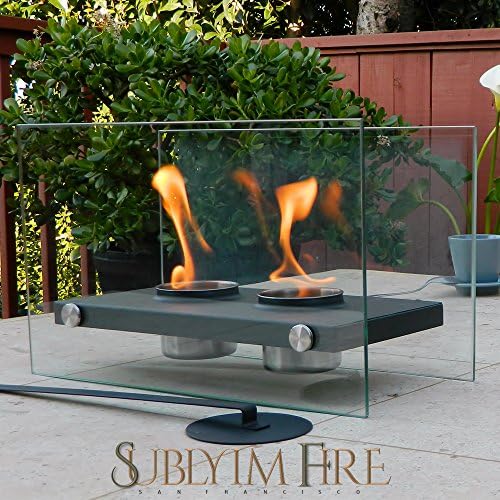 Tabletop Fireplace (Chiminea) Portable For Indoors/Outdoors. Uses Ethanol, Modern, Ventless, Does Not Emtit Unsafe Fumes, No Ashes/Soot, Easy To Clean And Little Maintenance. Take It Anywhere, Ignite Your Thoughts, Inspiration And Feelings Today!!