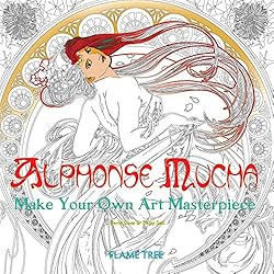 Alphonse Mucha (Art Colouring Book): Make Your Own