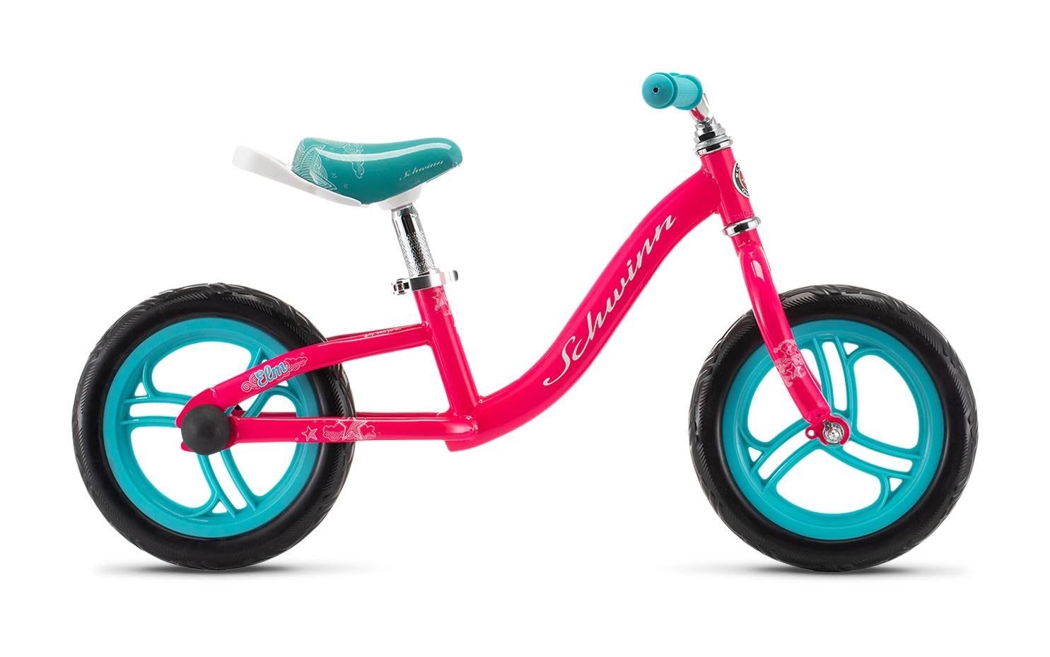 Schwinn Elm Balance Bike, 12 Inch Bike for Kids Ages 2-4, SmartStart Ergonomic Design for Kids, Adjustable Seat Grows with your Child, No Training Wheels Needed, Training Bicycle