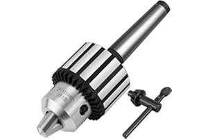 Earl Diamond Super Heavy Duty 5/8-Inch Drill Chuck with #2 Morse Taper Arbor & Chuck Key (5/8" MT2)