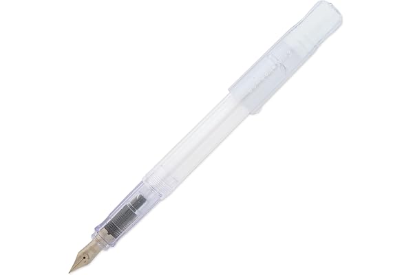 PILOT Kakuno Fountain Pen, Clear Barrel, Extra Fine Nib (10816)