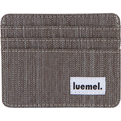 Wallet slim minimal canvas front pocket card holder for…