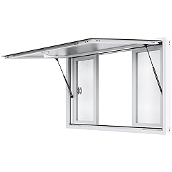 VEVOR Concession Window 60"x36", Aluminum Alloy